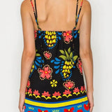 IONIAN CHARM BLACK SHIFT DRESS
