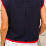 HEARTLAND USA KNIT SWEATER TOP