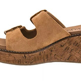 CORKYS DOUBLE DARE WEDGE SANDAL
