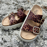CORKYS RUMOR HAS IT LEOPARD SANDAL