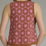 RASPBERRY TRUFFLE KNIT TANK