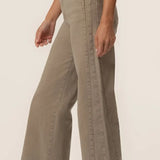 KUT MEG HIGH RISE WIDE LEG IN ECRU