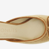 GENEVA HONEY VELVET SLIDES