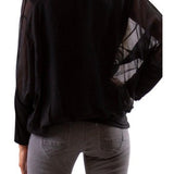 WEEKEND STROLL GIGI MODA SILK BLOUSE