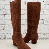 SHU SHOP ZELENA KNEE HIGH SUEDE BOOT - BLACK OR BROWN