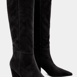 SHU SHOP ZELENA KNEE HIGH SUEDE BOOT - BLACK OR BROWN