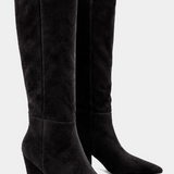 SHU SHOP ZELENA KNEE HIGH SUEDE BOOT - BLACK OR BROWN