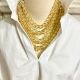 HEART & SOUL MULTI-STRAND BEADED NECKLACE - ASSORTED COLORS