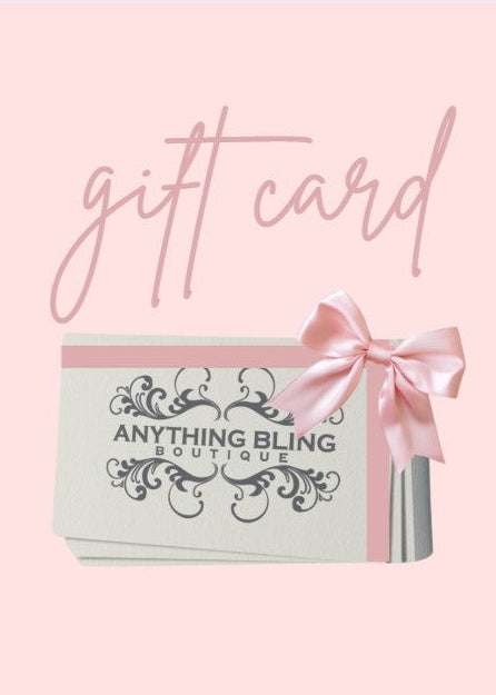 ANYTHING BLING BOUTIQUE ONLINE GIFT CARD