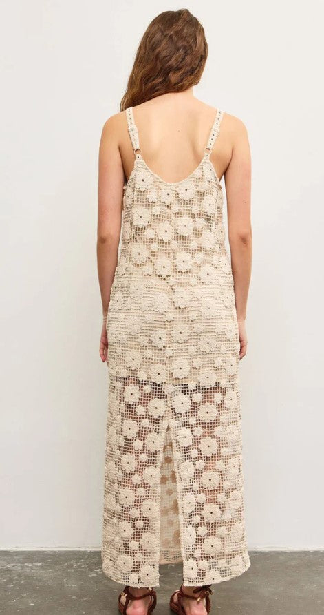 BOHO FEELS CROCHET MAXI DRESS