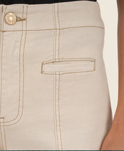KUT MEG HIGH RISE WIDE LEG JEANS - CANVAS COLOR