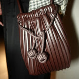 CELLPHONE CROSSBODY BAG - CHOCOLATE, IVORY OR BLACK