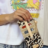 CONSUELA:  MONA LEOPARD CARD ORGANIZER