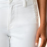 KUT KELSEY HIGH RISE FLARE IN WHITE