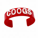 SIDELINE SPARKLE COOGS CUFF BRACELET