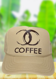 COFFEE GRAPHIC TRUCKER HAT