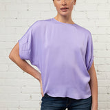 LOVE STORY DOLMAN SLEEVE BLOUSE - HOT PINK, LAVENDER, PINK