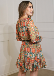 SIMPLY THE SWEETEST TAPESTRY DRESS