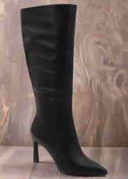 UNITY POINTY TOE PLAIN BOOTS