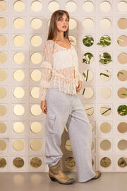 DELICATE DREAMS LACE BLOUSE