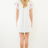 EVERYDAY DARLING EMBROIDERY DETAIL DRESS