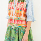 ONLINE EXCLUSIVE:  ISLAND SPIRIT MULTI PATTERN DRESS
