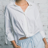 ALWAYS IN STYLE WHITE BLOUSE