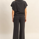 SET FOR COCKTAILS MOCK NECK PANT SET