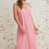 ONLINE EXCLUSIVE:  CHERRY BLOSSOM PINK MIDI DRESS