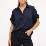 SIGNATURE STYLE NAVY BLOUSE