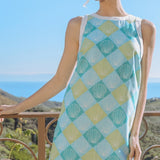 SHELL-KISSED MOMENTS MINI DRESS