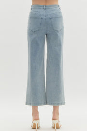 PARTY ON THE SIDE PEARL DETAIL JEANS