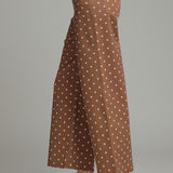 DOT YOUR CALENDAR CAMEL PANTS