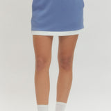 OWN THE COURT KNIT SKORT - PINK, GREEN OR BLUE