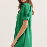 CASUAL CONVO KELLY GREEN DRESS