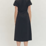 BOSS GIRL BLACK MIDI DRESS