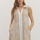 WILDLY CHIC LEOPARD PRINT DRESS