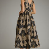 POLISHED PERFECTION JACQUARD MINI DRESS
