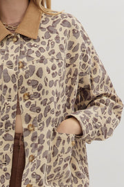 CABIN CUTIE LEOPARD JACKET