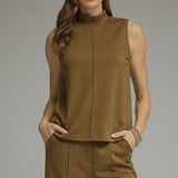 READY TO JET KNIT SLEEVELESS TOP