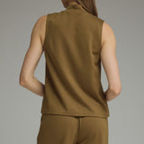 READY TO JET KNIT SLEEVELESS TOP