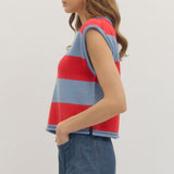 SET UP FOR SUCCESS STRIPED SWEATER