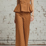 DOT YOUR CALENDAR CAMEL PANTS