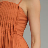 SWEET TALK SLEEVELESS PEPLUM TOP - BLACK OR CINNAMON