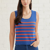 DOCKSIDE DREAMS STRIPE SWEATER TANK