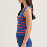 DOCKSIDE DREAMS STRIPE SWEATER TANK