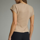 CLASSY MOMENT BUTTON FRONT TOP