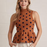 SWEET SPOT PEPLUM TOP