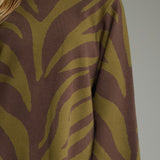 CHIC MINDSET MOCK NECK SWEATER