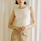 ONLINE EXCLUSIVE:  OPENING ACT FAUX LEATHER MINI SKIRT